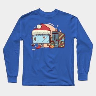 Christmas Computer Long Sleeve T-Shirt